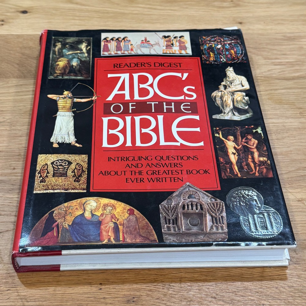 Reader's Digest ABC's of the Bible Hardcover Illustrated Q&A Guide 1991